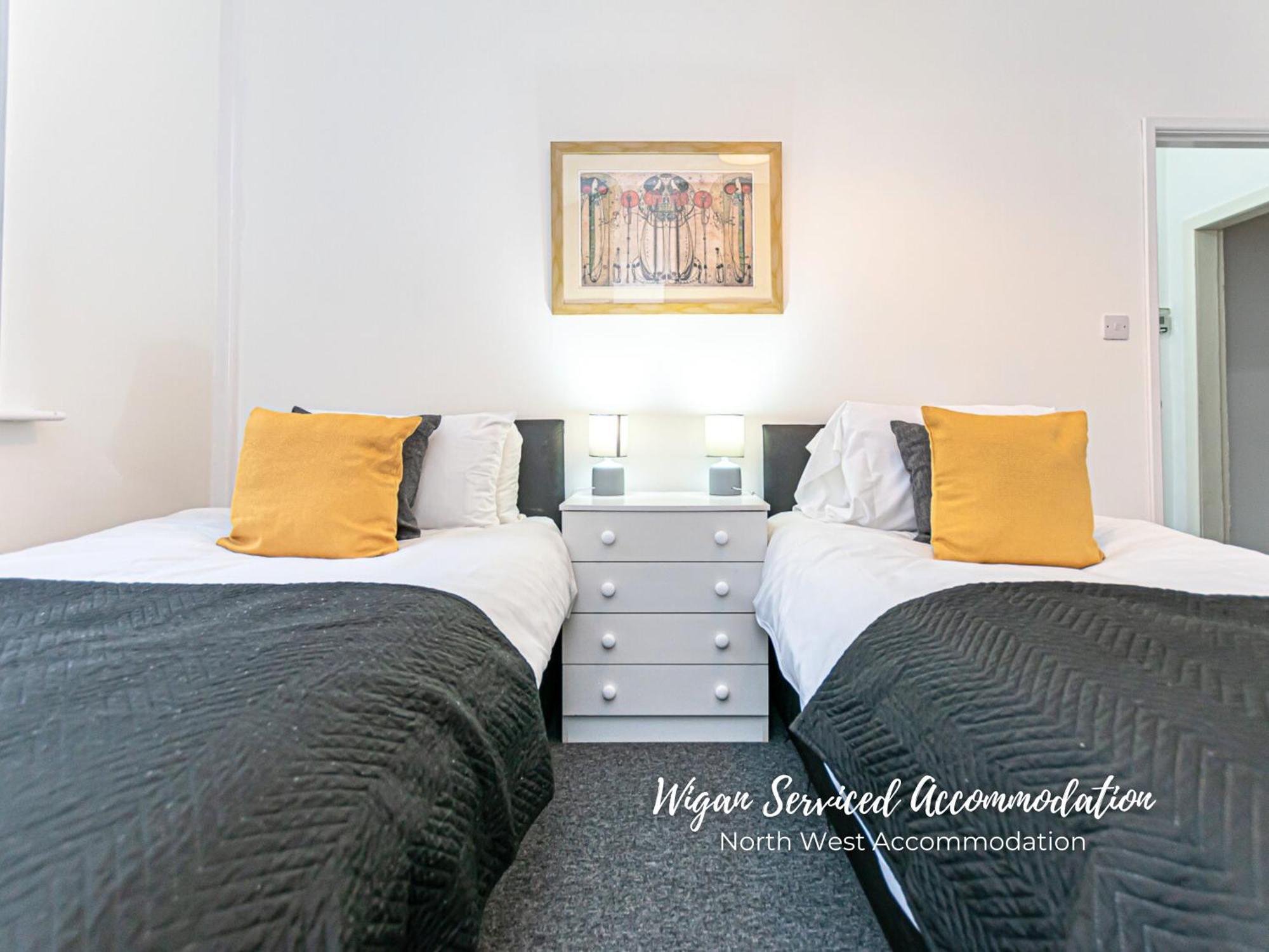 Wigan Serviced Accommodation Eksteriør billede